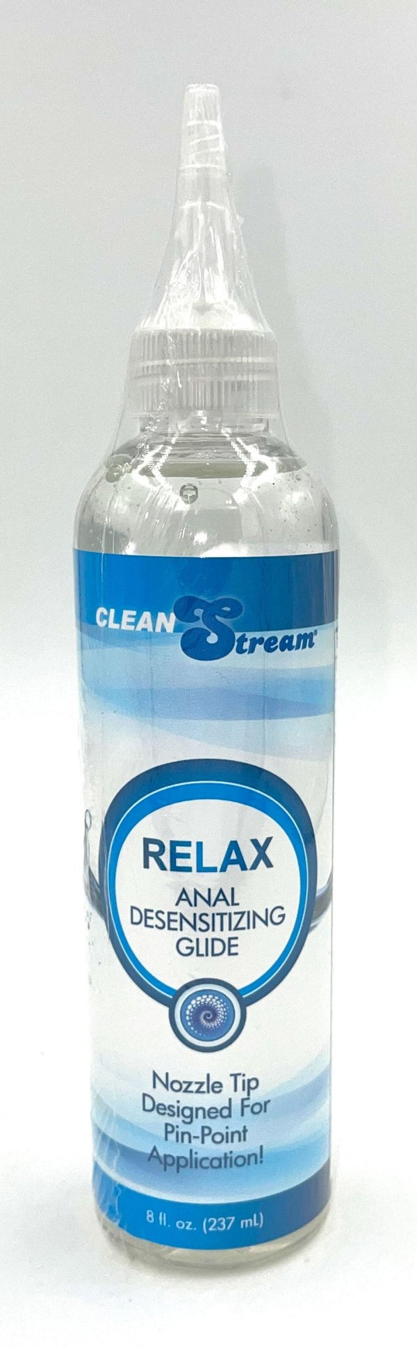 Relax Desensitizing Anal Lube With Dispensing Tip - 8 Oz - US Stores