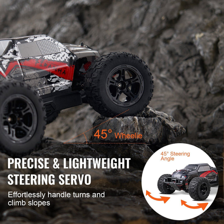 Remote Control Car 1:10 Scale Kids RC Car All Terrain 4WD Off - Road Truck - US Stores