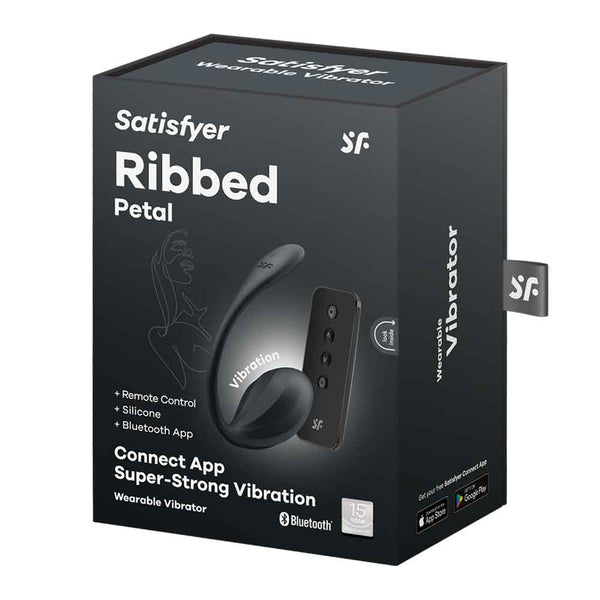 Ribbed Petal Connect App - Black - US Stores