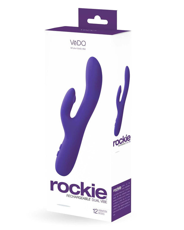 Rockie Dual Rechargeable Vibe - Indigo - US Stores