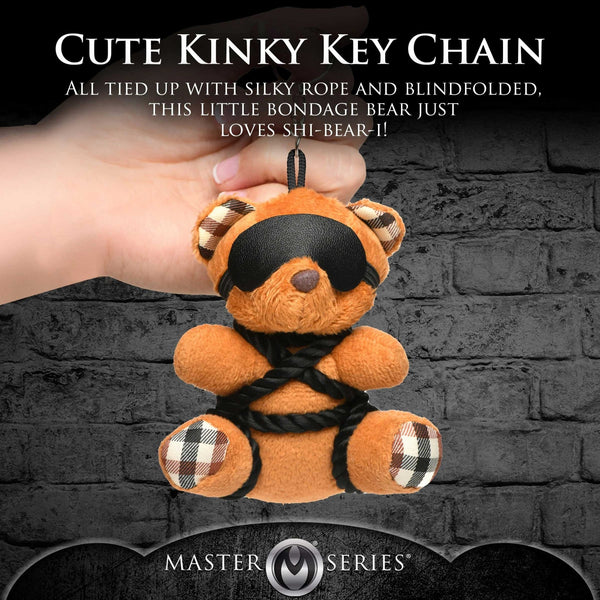 Rope Teddy Bear Keychain - US Stores