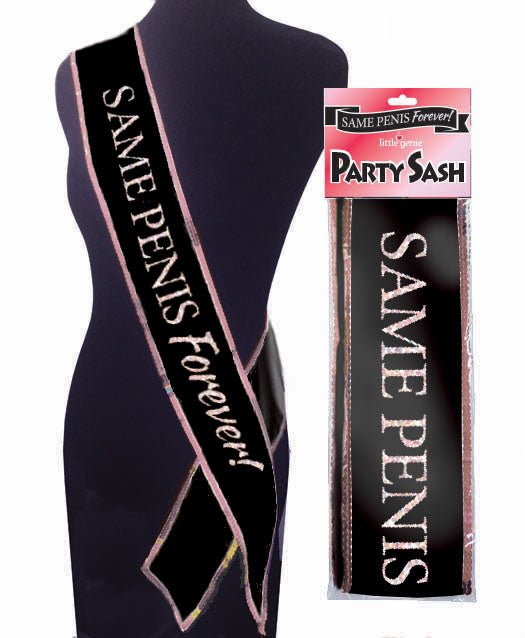 Same Penis Forever Sash - US Stores