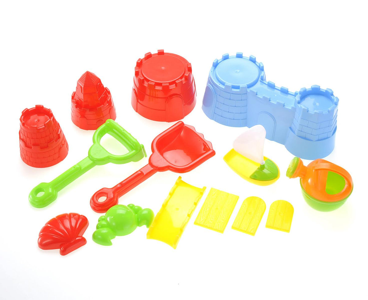 Sandbox castle play set for kids