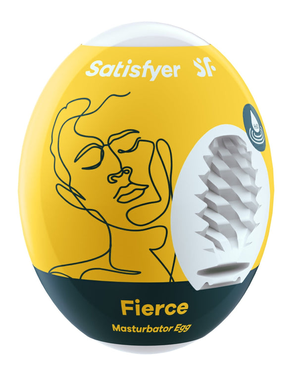 Satisfyer Masturbator Egg - Fierce - Yellow - US Stores