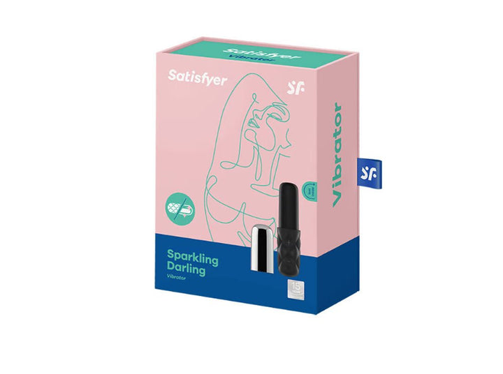 Satisfyer Mini Sparkling Darling - Chrome - US Stores