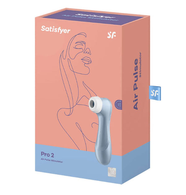 Satisfyer Pro 2 - Air Pulse Stimulator - Blue - US Stores