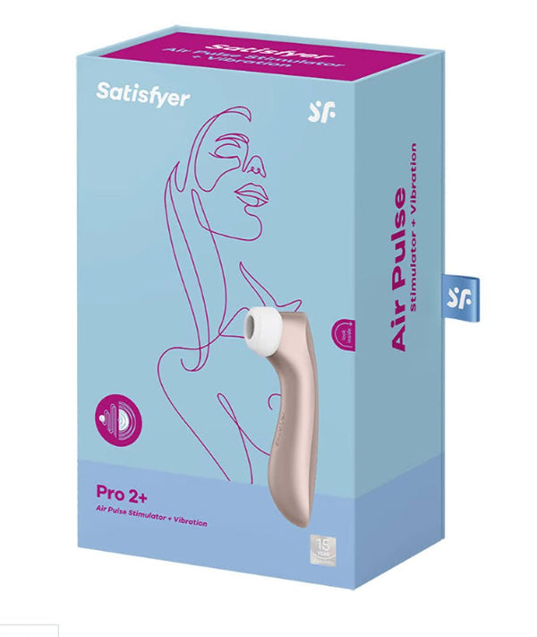 Satisfyer Pro 2 Plus Air Pulse Stimulator - Vibration - US Stores