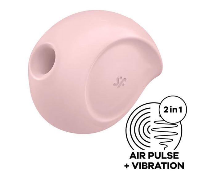 Satisfyer Sugar Rush - Air Pulse Stimulator Plus Vibration - Rose - US Stores