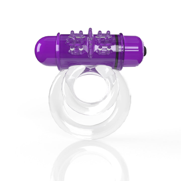 Screaming O 4t - Double O 6 Super Powered Vibrating Double Ring - Grape - US Stores