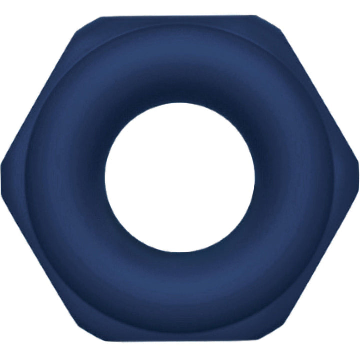 Screw You Cock Ring - Blue - US Stores