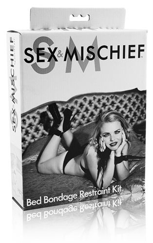Sex and Mischief Bed Bondage Restraint Kit - US Stores