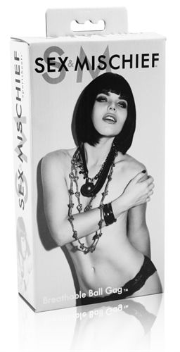 Sex and Mischief Breathable Ball Gag - US Stores