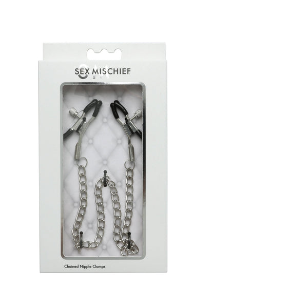 Sex and Mischief Chained Nipple Clamps - US Stores