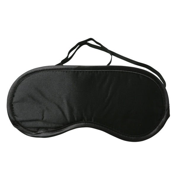Sex and Mischief Satin Blindfold - Black - US Stores