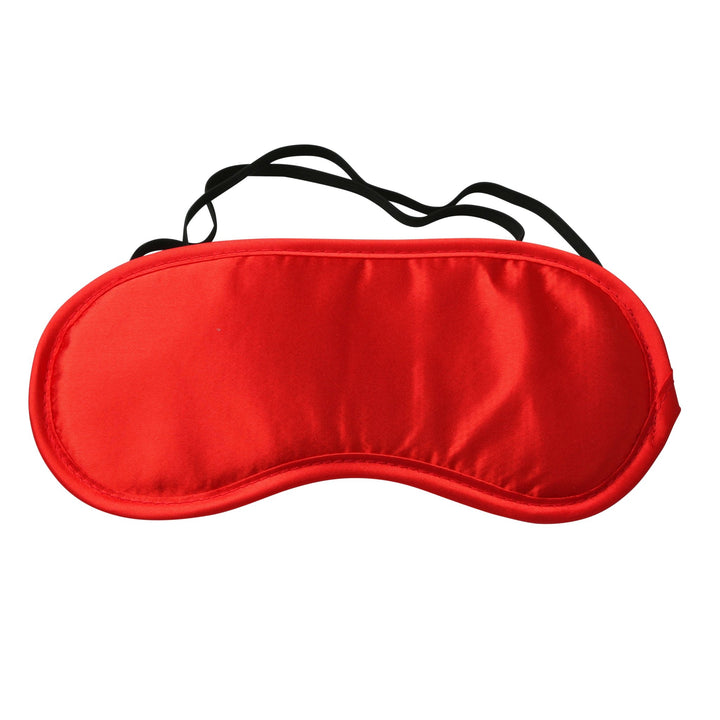 Sex and Mischief Satin Blindfold - Red - US Stores