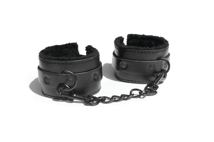 Sex and Mischief Shadow Fur Handcuffs - US Stores