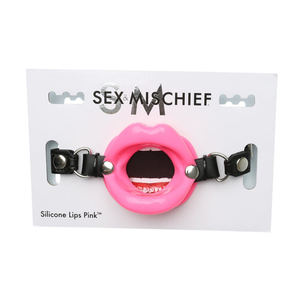 Sex and Mischief Silicone Lips - Pink - US Stores