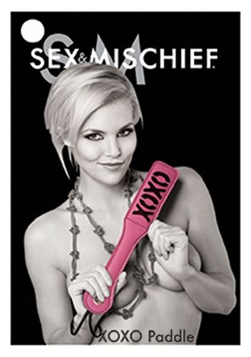 Sex and Mischief Xoxo Paddle - Pink - US Stores
