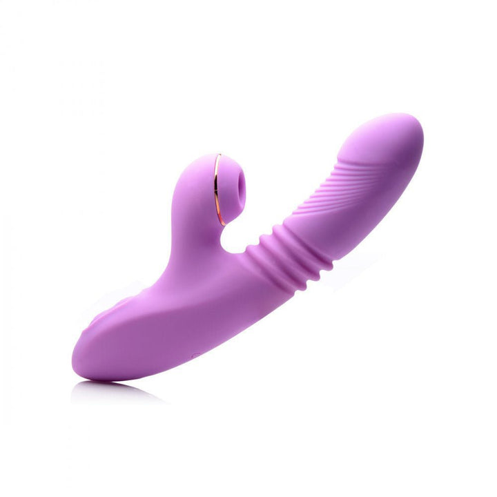 Shegasm Thrusting Suction Rabbit - Purple - US Stores