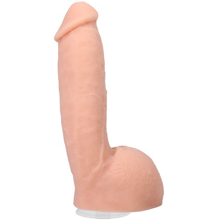 Signature Cocks - Girthmasterr - 8.5" With Removable Vac - U - Lock Suction Cup - Vanilla - US Stores