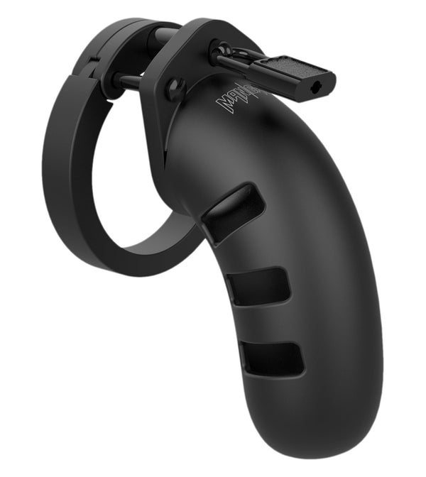 Silicone Chastity Cock Cage - Medium - US Stores