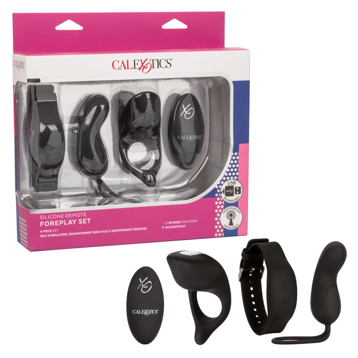 Silicone Remote Foreplay Set - US Stores
