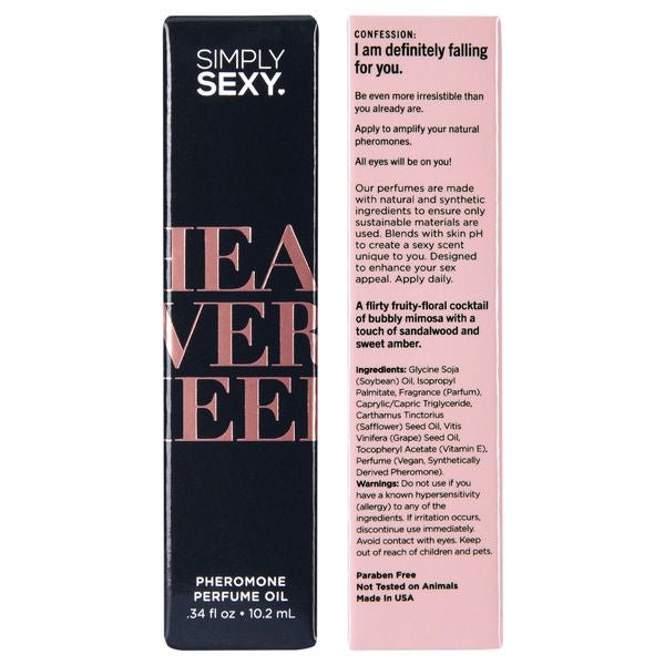 Simply Sexy Head Over Heels - Pheromone Perfume Oil Roll on - .34oz | 10.2ml - US Stores