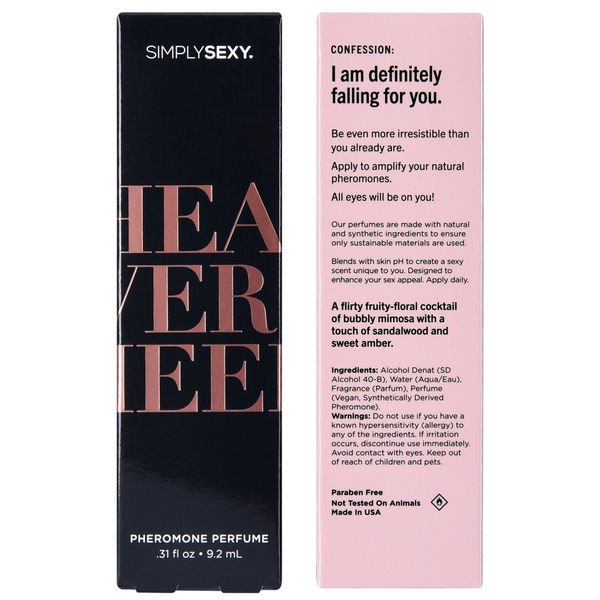 Simply Sexy Head Over Heels - Pheromone Perfume Oil Roll on - .34oz | 10.2ml - US Stores