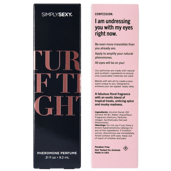 Simply Sexy Turn Off the Lights - Pheromone Perfume - .31oz | 9.2ml - US Stores