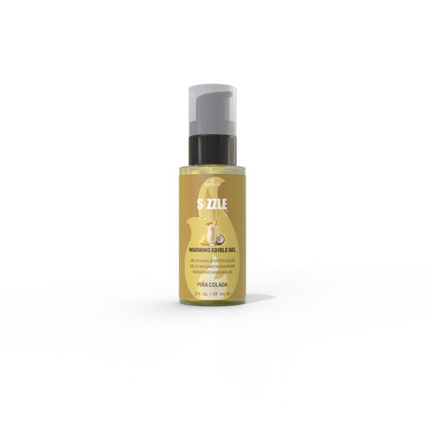 Sizzle Lips Pia Colada - 2oz Edible Warming Massage Gel - US Stores