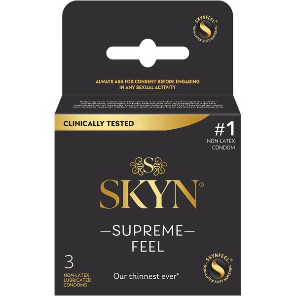 Skyn Supreme Feel 3 Count Condoms - US Stores