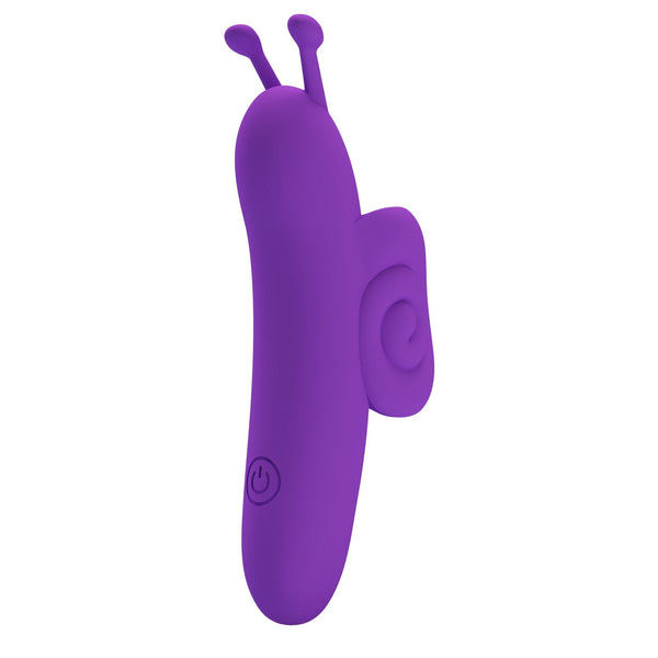 Snail Honey Finger Vibrator - Purple - US Stores
