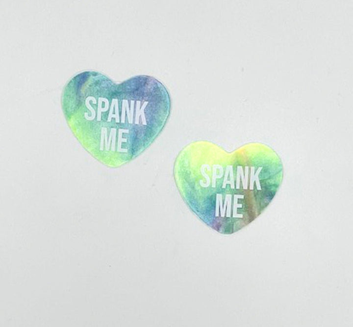 Spank Me Rainbow Sherbert Tie Die Candy Heart Pasties - US Stores
