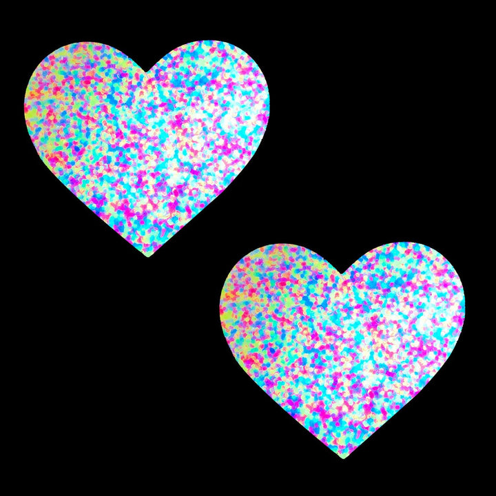 Sprankles Neon Blacklight Glitter I Heart U Nipztix Pasties - US Stores