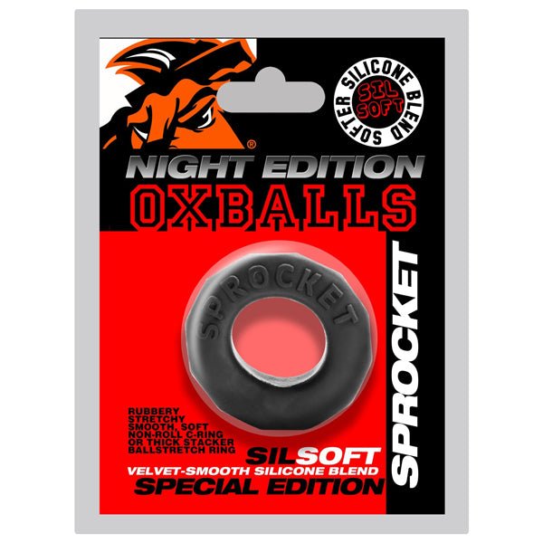 Sprocket Comfort No - Roll Cockring - Black - US Stores