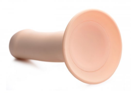 Squeezable Phallic Dildo - Beige - US Stores