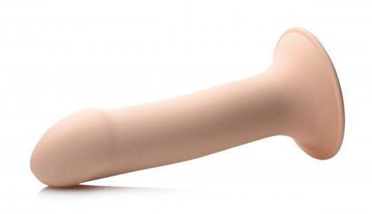 Squeezable Phallic Dildo - Beige - US Stores