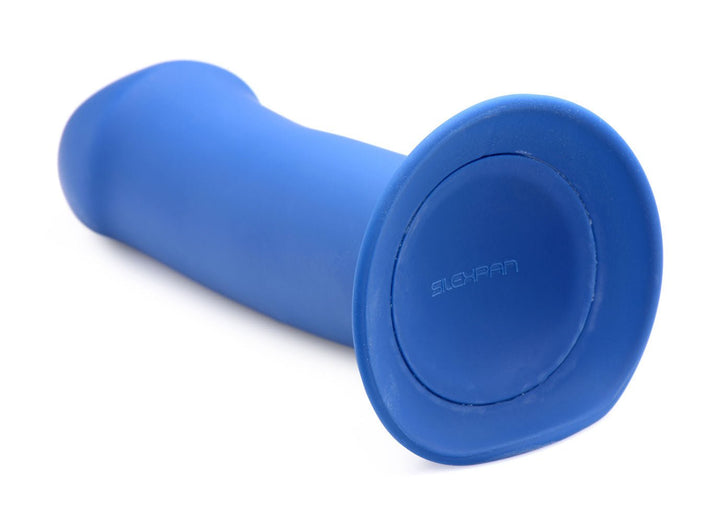 Squeezable Thick Phallic Dildo - Blue - US Stores