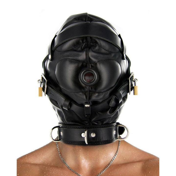 Strict Leather Sensory Deprivation Hood - ML - US Stores