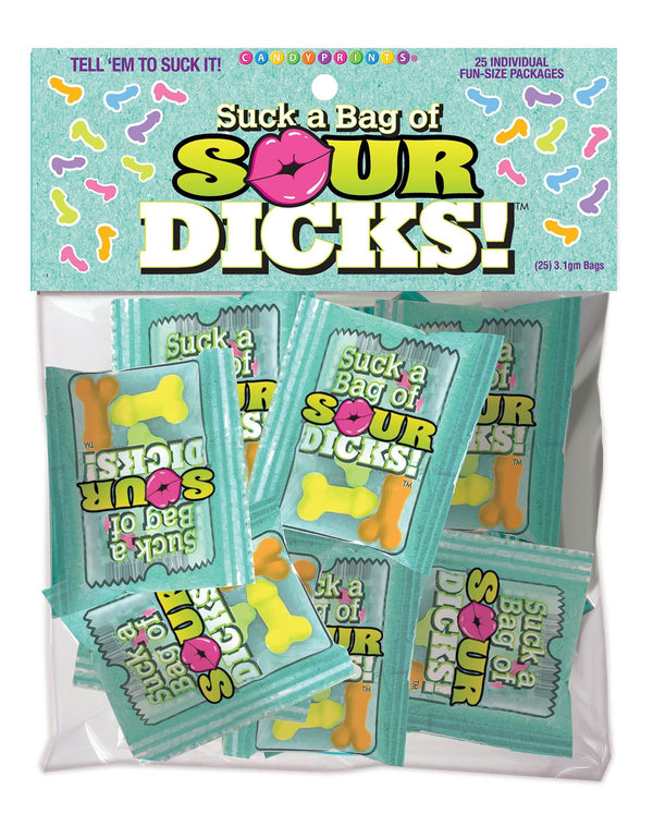 Suck a Bag of Sour Dicks - Bag of 25 - US Stores