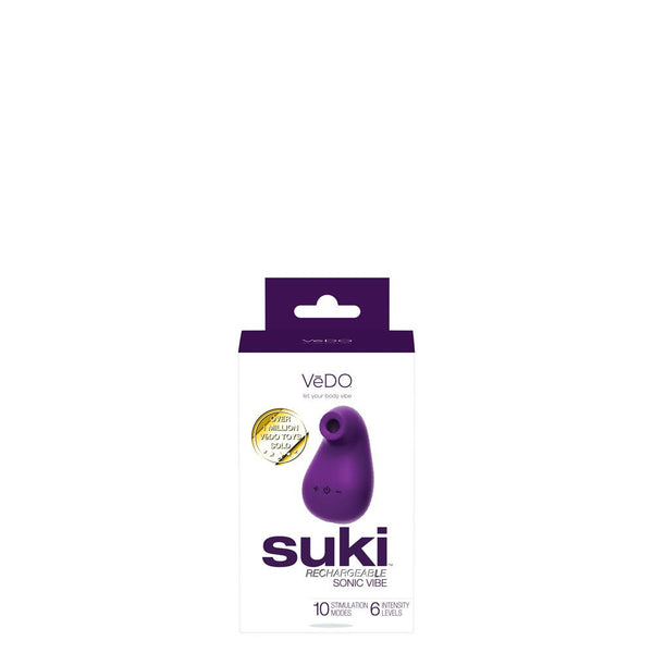 Suki Rechargeable Sonic Vibe - Deep Purple - US Stores