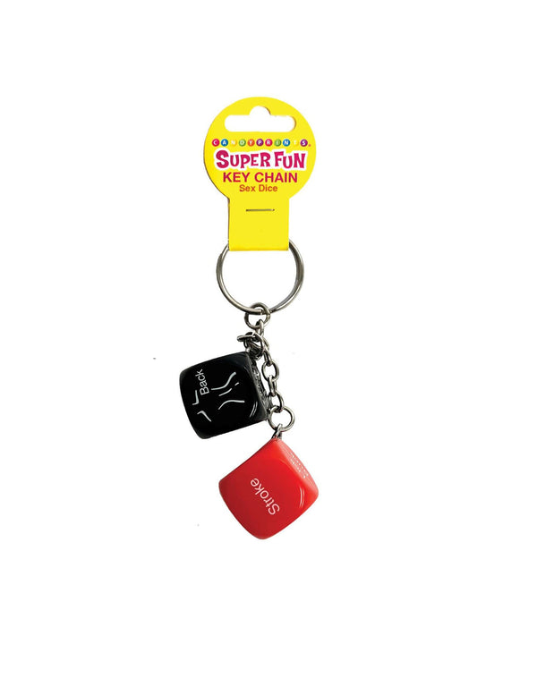 Super Fun Key Chain, Sex Dice - US Stores