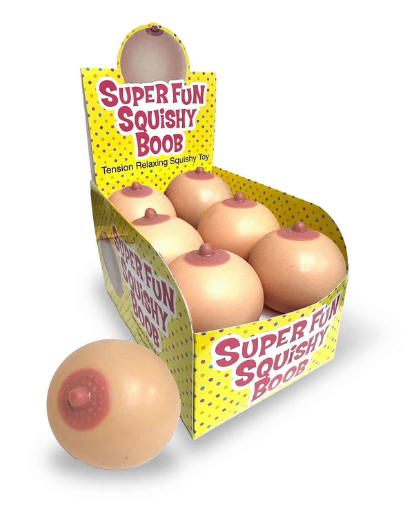 Super Fun Squishy Boobs Display 12 Ct. - US Stores