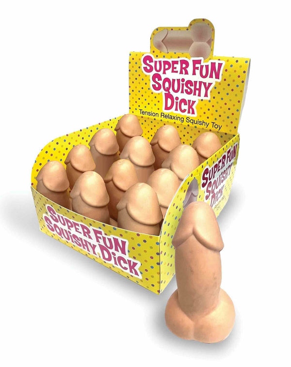Super Fun Squishy Dicks Display 12 Ct. - US Stores