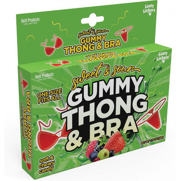 Sweet and Sour Gummy Thong and Bra - US Stores