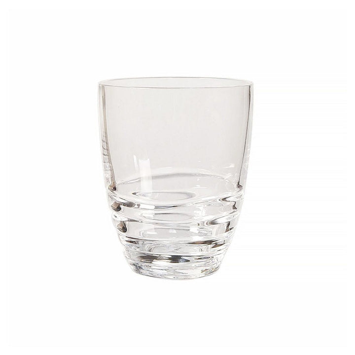 Swirl Acrylic Glasses Drinking Set of 4 DOF (15oz), Plastic Drinking Glasses, BPA Free Cocktail Glasses, Drinkware Set, Drinking Water Glasses - US Stores