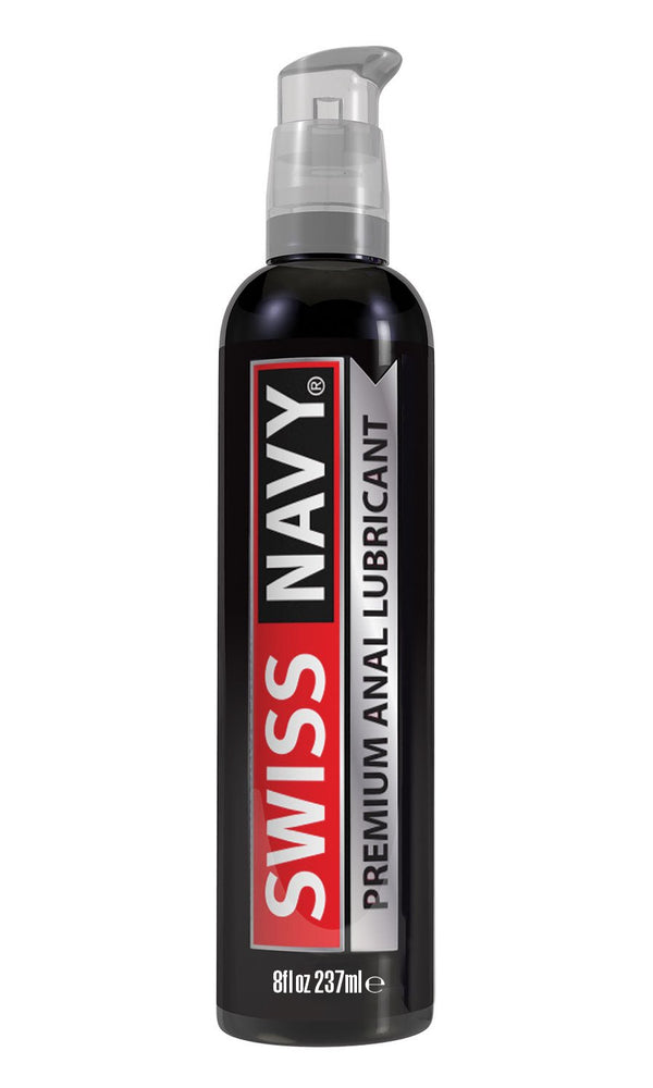 Swiss Navy Premium Silicone Anal Lubricant - 8 Oz. - US Stores
