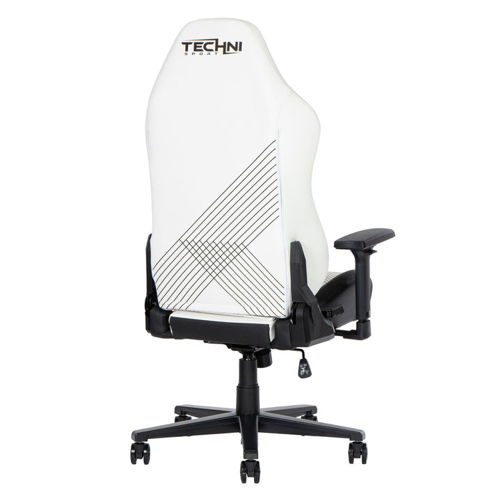 Techni Sport RTA - TS68C - WHT Comfort Edge White Gaming Chair - US Stores