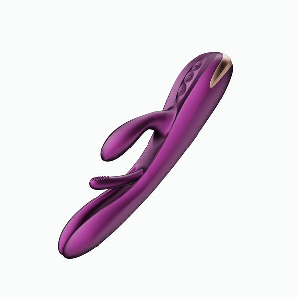 Terri - App Controlled Tapping Rabbit Vibrator - Purple - US Stores