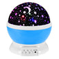 Starry Sky Projection Night Light with Music – Blue